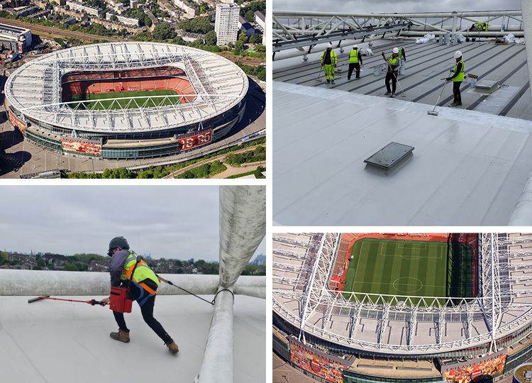 Triflex stadiums and events facilities, Emirates Stadium in London